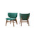 Adler - Upholstered Lounge Chair - Green