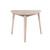 Oscar - Corner Table & 2 Chairs - White Ash