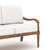 Savannah - 4 Piece Set (Sofa & 2 Chairs & Coffee Table) - White Linen