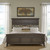 Paradise Valley - California King Panel Bed Rails - Saddle Brown