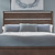 Cascade Falls - King Panel Headboard - Satin Espresso