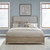 Brentwood - King Upholstered Bed - Sandstone