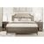 Vogue - 4/6 - 5/0 Upholstered Headboard - Gray Wash