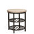 Capri - Round End Table - Alabaster Travertine Capri - Round End Table - Alabaster Travertine