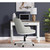 Finn - Upholstered Desk Chair - White