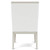 Hepburn - Upholstered Host Chair (Set of 2) 2" - White