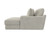 Cozy - RSF Chaise With USB - Pearl