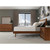 Elsie - King Platform Bed - Dark Brown