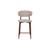 Royce - Counter Chair With Metal Frame (Set of 2) - Toast / Walnut