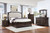 Lyndhurst - 6/0 Western King 6 Piece Bedroom Set (Bed, Dresser, Mirror, Chest, 2 Nightstands) - Walnut Lyndhurst - 6/0 Western King 6 Piece Bedroom Set (Bed, Dresser, Mirror, Chest, 2 Nightstands) - Walnut