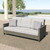Bungalow - Patio Sofa With 2 Accent Pillows - Gray Bungalow - Patio Sofa With 2 Accent Pillows - Gray