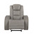 Breckenridge II - Glider Recliner With Power Headrest & Footrest - Light Gray Breckenridge II - Glider Recliner With Power Headrest & Footrest - Light Gray