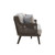 Genova - Patio Sofa With Two Accent Pillows - Gray Genova - Patio Sofa With Two Accent Pillows - Gray