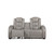 Breckenridge II - Console Loveseat With Power Headrest & Footrest - Light - Gray Breckenridge II - Console Loveseat With Power Headrest & Footrest - Light - Gray