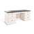 Carriage House - Desk Middle Drawer & Back Only - White