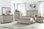 Mariana - 5/0 Queen 5 Piece Bedroom Set (Bed & Dresser & Mirror & Chest & Nightstand) - Gray