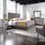 Modern Farmhouse - 3 Piece Bedroom Set (California King Platform Bed, Dresser & Mirror) - Gray