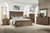 Mar Vista - 6/0 Western King 6 Piece Bedroom Set (Bed & Dresser & Mirror & Chest & 2 Nightstands) - Light Brown