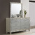 Radiance - Dresser & Mirror - Silver