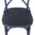 Vintage Series - X Back Counter Chair - Navy