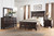 Sevilla - 6/0 Western King 4 Piece Bedroom Set (Bed & Dresser & Mirror & Nightstand) - Dark Brown