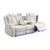 Orion II - Sofa With Power Headrest & Footrest - White Orion II - Sofa With Power Headrest & Footrest - White