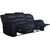 Willow - Sofa With Dual Recliner - Black