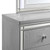 Valentino - 2 Piece Dresser & Mirror - Silver