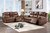 Ryland - P1 2 Piece Sofa & Loveseat Power Footrest - Brown