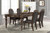 Maximus - Dining Table & 4 Chairs - Dark Brown Maximus - Dining Table & 4 Chairs - Dark Brown