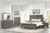 Lisbon - 6 Piece Queen Bedroom Set (Bed & Dresser & Mirror & 2 Nightstands & Chest) - Gray