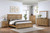 Sunstone - 5/0 Queen 5 Piece Bedroom Set (Bed, Dresser, Mirror, Chest, Nightstand) - Natural