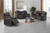 Kellen - Power P1 3 Piece Sofa & Loveseat & Recliner - Brown