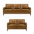 Caspar - Sofa & Loveseat - Caramel Caspar - Sofa & Loveseat - Caramel