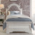 Magnolia Manor - Full Upholstered Bed - White