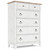 Maddox - Five Drawer Chest - White Maddox - Five Drawer Chest - White