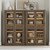 South Bend - 2 Piece Bunching Cabinet Set - Brown