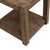 Broadmore - Square Chairside Table - Brown