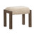 Broadmore - Upholstered Console Stool - Brown