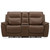 Collins - Loveseat With Console P3 & ZG - Brown