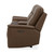 Collins - Loveseat With Console P3 & ZG - Brown
