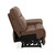 Collins - Right Arm Recliner P3 & ZG - Brown