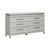 Reflections - 6 Drawer Dresser With Lights - White