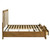 Talcott - Queen Storage Footboard & Slats - Honey