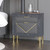 Symmetry - 2 Drawer Nightstand - Charcoal Symmetry - 2 Drawer Nightstand - Charcoal