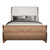 Coventry Hall - Queen Headboard, Footboard & Slats - Pecan