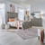Big Valley - 4 Piece Bedroom Set (California King Panel Bed, Dresser & Mirror, Chest) - Gray Big Valley - 4 Piece Bedroom Set (California King Panel Bed, Dresser & Mirror, Chest) - Gray