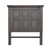 Big Valley - Queen Mansion Headboard - Gray
