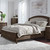 Avalon - Queen Upholstered Storage Bed - Brown
