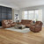 Cameron - Sofa With Loveseat & Recliner - Brown